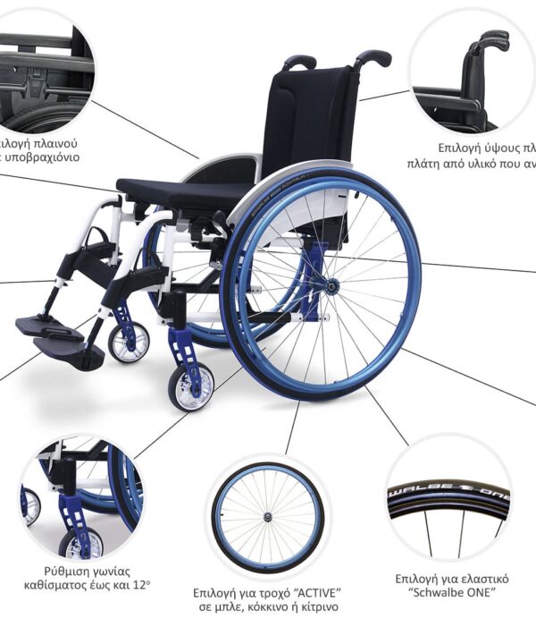 meyra avanti aktif manuel tekerlekli sandalye 1
