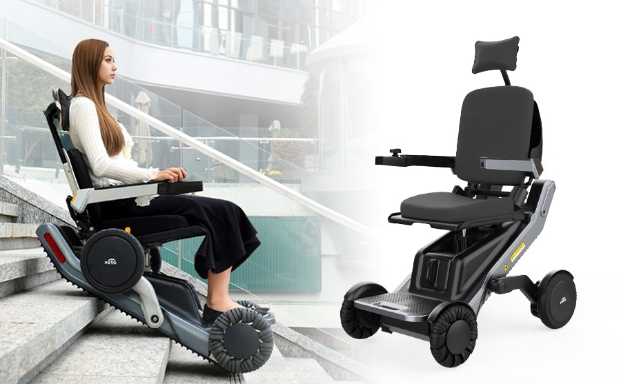 xsto-x12-powerchair-turkiye-diakonsept-medikalturkey xsto x12 merdiven iner çıkar akülü hareketlilik robotu - Görsel 1